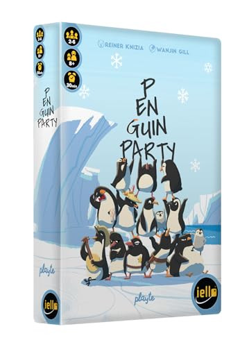 IELLO Penguin Party Strategisch familiekaartspel voor 2 tot 6 spelers
