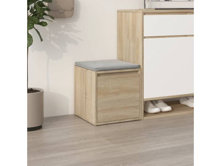 vidaXL Schubladenbox Sonoma-Eiche 40,5x40x40 cm Holzwerkstoff