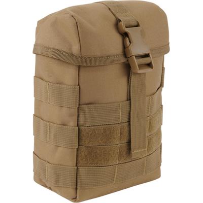 Gürteltasche BRANDIT "Brandit Accessoires Fire Molle Pouch", Gr. onesize, braun (camel), Polyester, unifarben, Taschen Gürteltasche