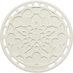 Le Creuset Untersetzer für heißes Geschirr 20 cm mit Muster beige