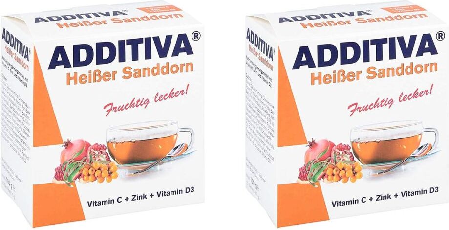 Additiva Heißer Sanddorn Pulver 2x100g
