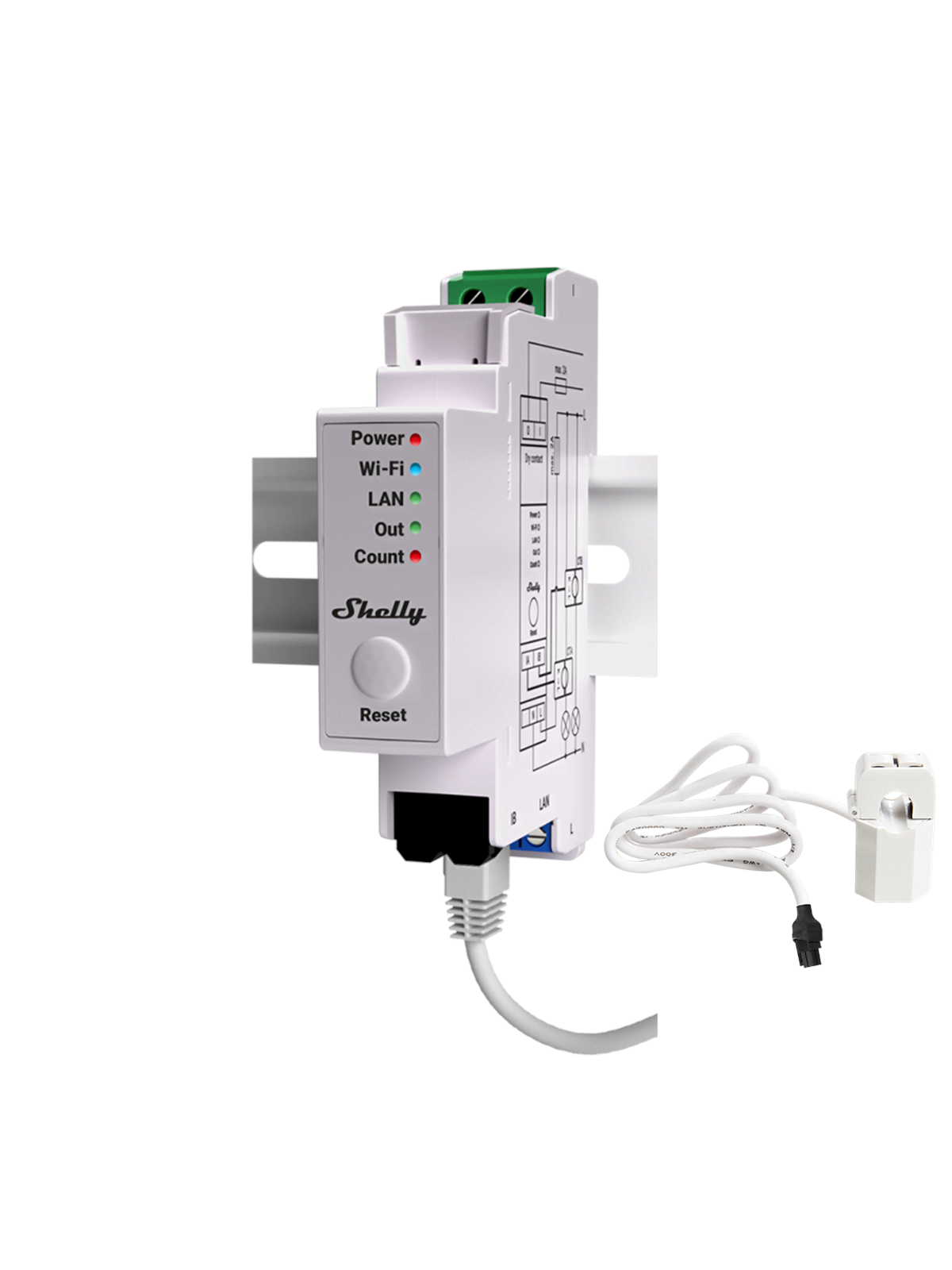 Shelly Pro EM - 50A (with 2 50A CT)