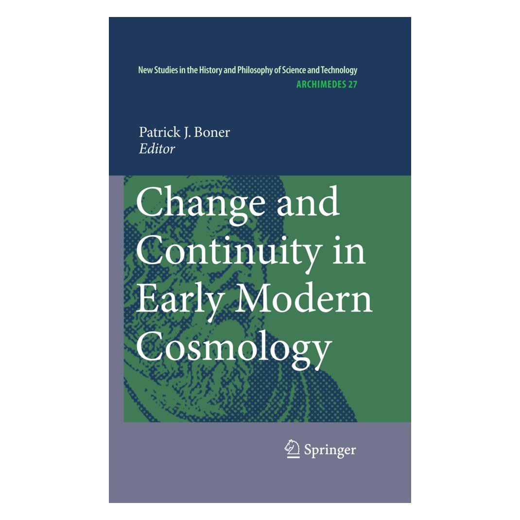 Springer Change and Continuity in Early Modern Cosmology (Englisch, Softcover, Patrick Bonner) (55507954)