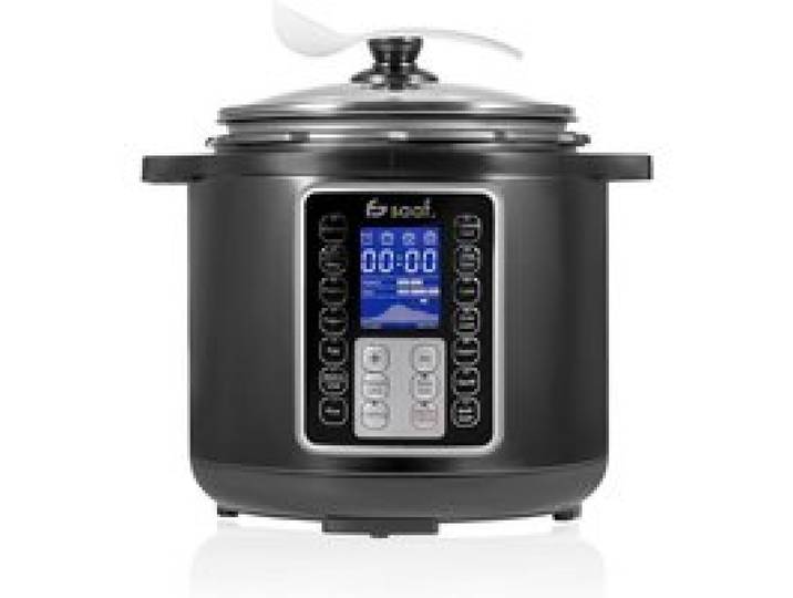 Multicu ur – Set 11 Pièces – 12 Programmes – Slowcooker Cu ur À Riz Vapeur & Cocotte-Minute – 6L – Avec Couvercle[PE577]