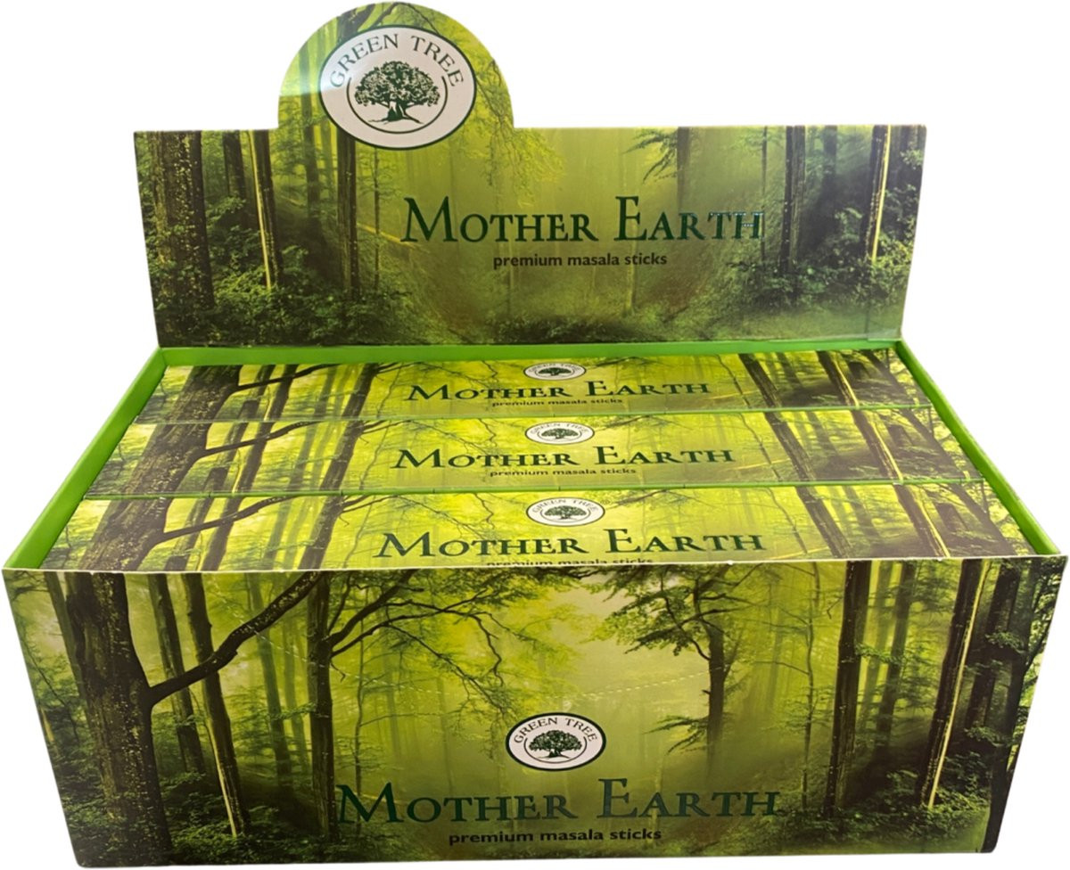 Green Tree Mother Earth wierook - 12 stuks van 15 gram