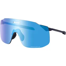 Shimano, Unisex, Sportbrille, Unisex Brille S-PHYRE SL AR (Sapphire Black, RIDESCAPE AR), Blau, Schwarz