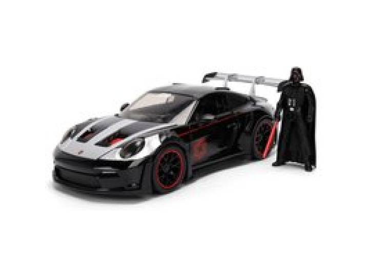 JADA Modèle réduit de voiture « Star Wars », échelle 1:24 (Porsche 911 Darth Vader)