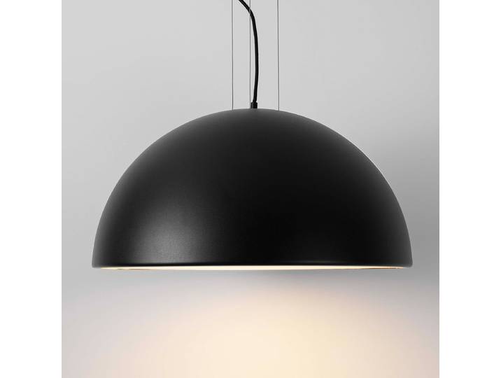 Suspension Tholos Ø 60cm Noir/Noir aluminium LED E27