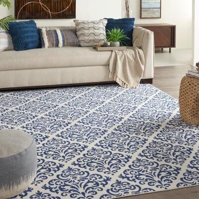 Nourison Grafix Geometric Persian Transitional Area Rug