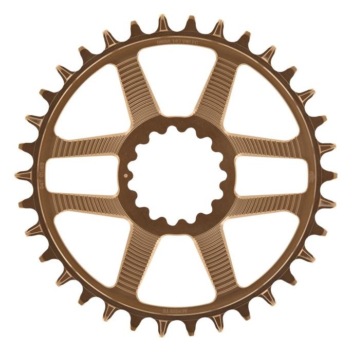 e*13 Helix R Guidering Direct Mount Kettenblatt, 30 Z., 52/55mm Kettenlinie, 11/12-fach, bron (30) (22452066)