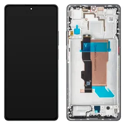 Xiaomi Display Unit für Poco F5, schwarz (Display, Xiaomi Poco F5), Mobilgerät Ersatzteile, Schwarz