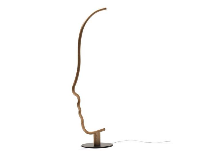 MOGG lampadaire VIS A VIS WOOD (Chigne - Bois massif et métal)