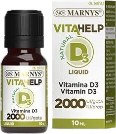 Marnys Vitahelp Flüssiges Vitamin D3 2000 IE 10 ml