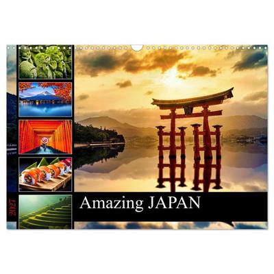 Amazing JAPAN (Wall Calendar 2027 DIN A3 landscape), CALVENDO 12 Month Wall Calendar