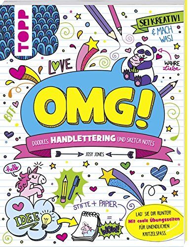 Josephine Jones - OMG! Doodles, Handlettering und Scribbles: Lad' sie dir runter! Mit coolen Übungsseiten zum Ausdrucken und Loskritzeln! - Preis vom 09.10.2026 07:28:09 h