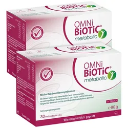 Doppelpack OMNi-BiOTiC metabolic 2X30X3 g
