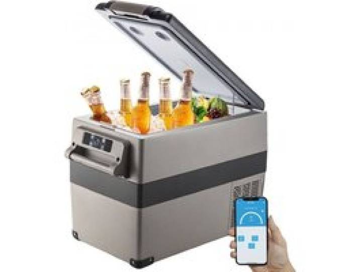 VEVOR Glacière Électrique Voiture, 45 L, Réfrigérateur Portable à Compression, 60 W, Mini Frigo, 69,3x34,5x45,6 cm, Glacière Électrique, Mini Congélateur Compresseur pour Maison / Voiture / Camping