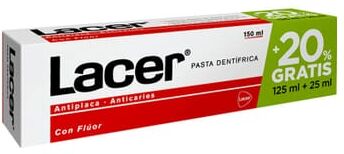 Lacer Pasta Dentífrica 20% Grátis 150 ml