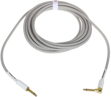 Kirlin Plus Instrument SA Cable 6m WH Grid Weiß