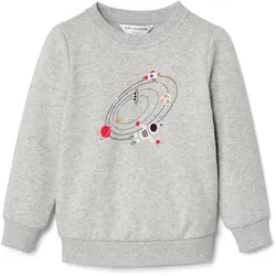 Tchibo - Kinder-Sweater - Baby - Gr. 50/56 - grau/print