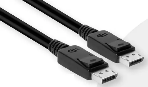 club3D DisplayPort Anschlusskabel DisplayPort Stecker, DisplayPort Stecker 1.00 m Schwarz CAC-2067 Flammwidrig, 8K UHD DisplayPort-Kabel