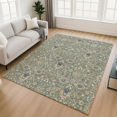 Addison Rugs Premium Washable Super Soft Traditional Gibbon Mayfield Rug