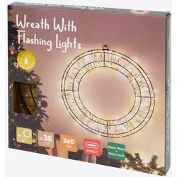 LED-Kranz 360 LED 36 x 4 cm