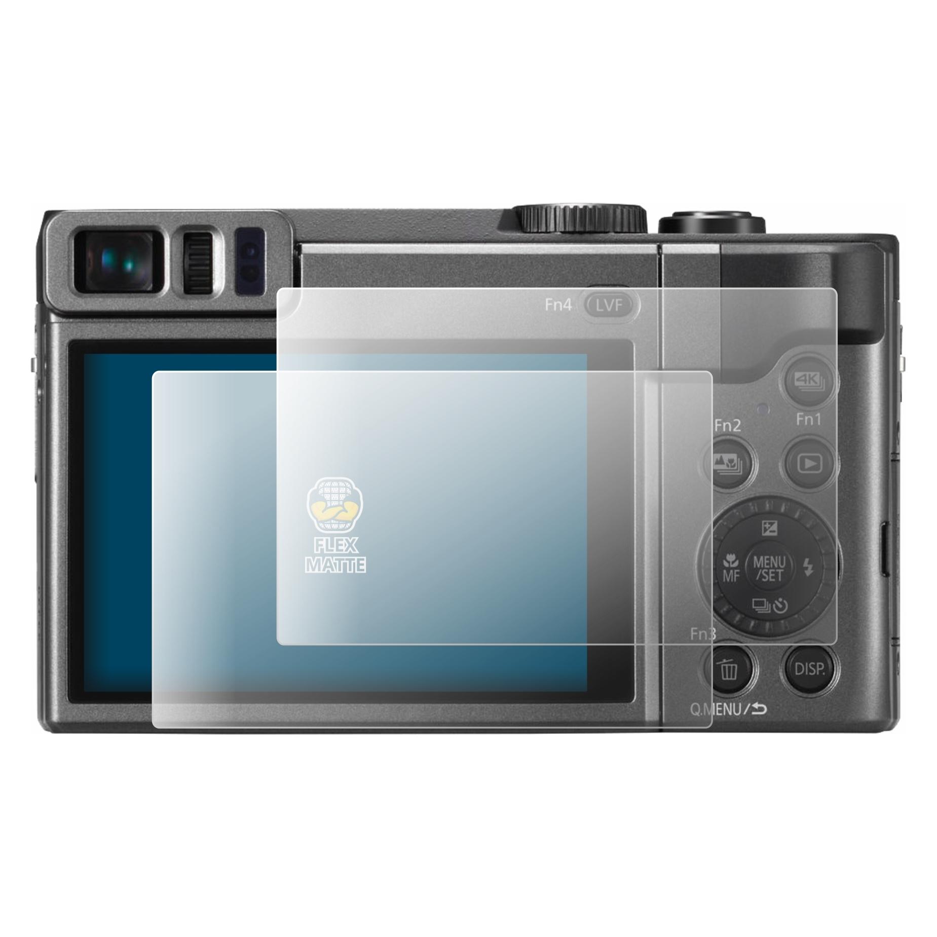 Brotect Fullscreen für Panasonic Lumix DC-TZ90 Schutzfolie Displayschutz Folie Matt Entspiegelungsfolie (5633959)