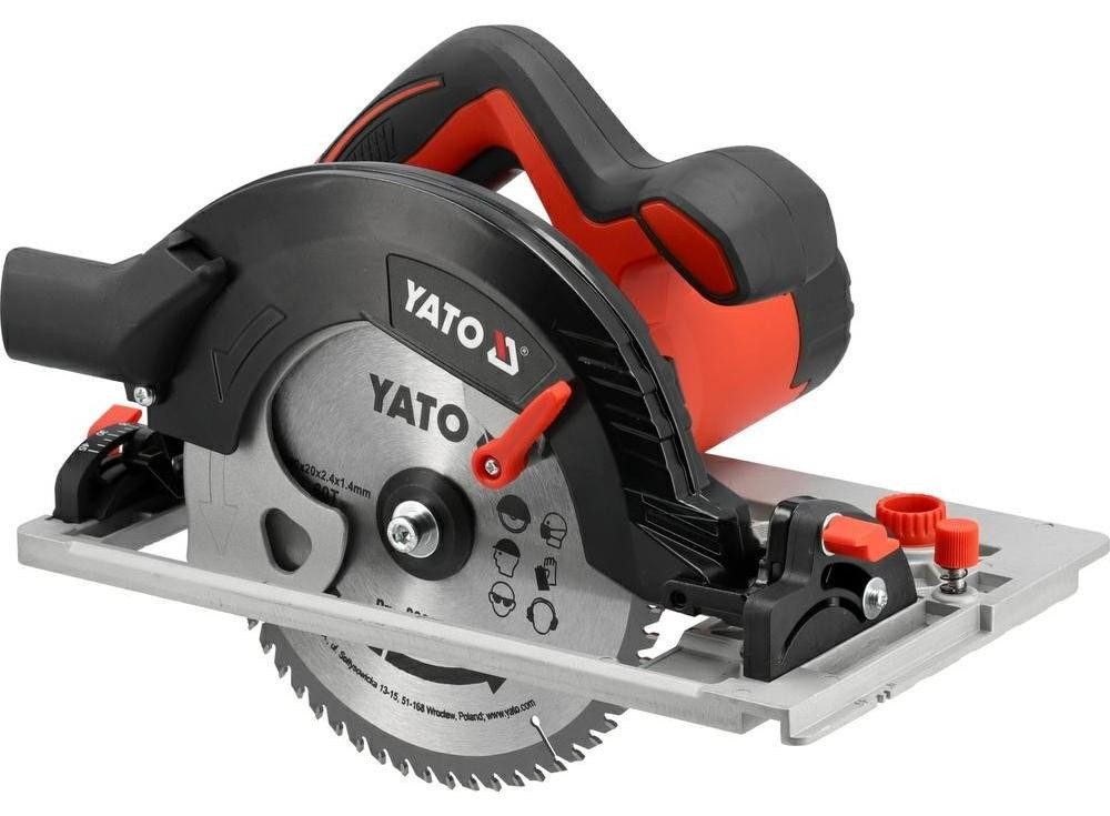 YATO Precisiezaag YT-821533 met verstelbaar zaagblad, 190 mm, 1600 W