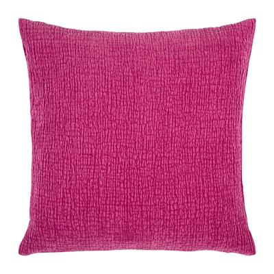 Dekokissen PAD "Fashion", hot pink, unifarben, B:60cm L:60cm, Polyester, Dekokissen_Sitzkissen_Kissenhüllen, aus einer italienischen Fashionweberei