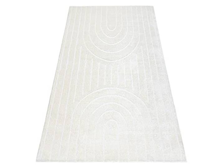 rugsx Modern Teppich Mode 8494 geometrisch, für Zimmer, Wohnzimmer, Schlafzimmer, Creme 180x270 cm