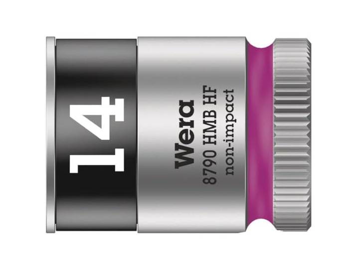 Wera 05003748001 8790 HMB HF Douille Zyklop à emmanchement\, Rose