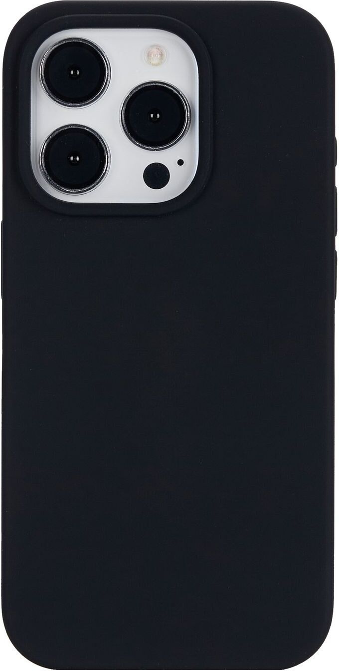 eSTUFF INFINITE RIGA Silicone Case for iPhone 15 Pro - Black