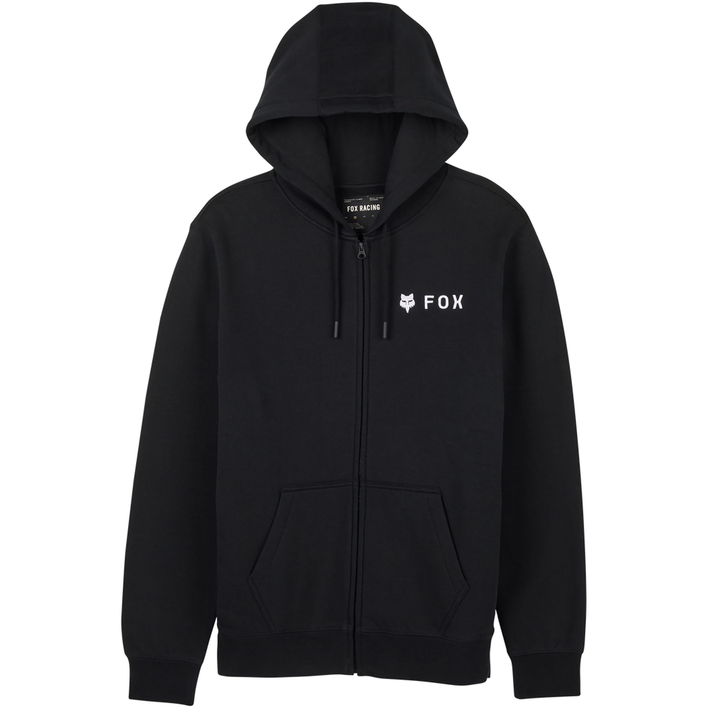Fox Absolute Fleece Zip Herren Fleecejacke schwarz Größe XXL Mountainbike Hautfreundlich