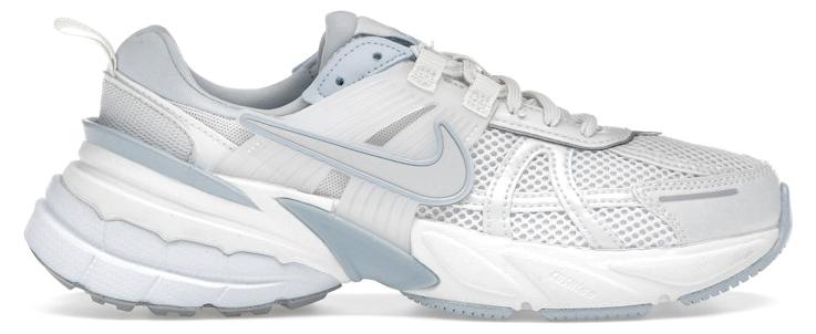 Nike V2K Run Platinum Tint Summit White Light Smoke Grey (Women's) - EU 43