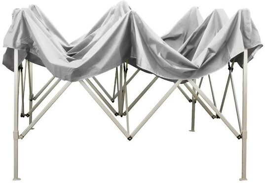 Riviera GAZEBO RICHIUDIBILE PIEGHEVOLE 3X3MT BIANCO 600D