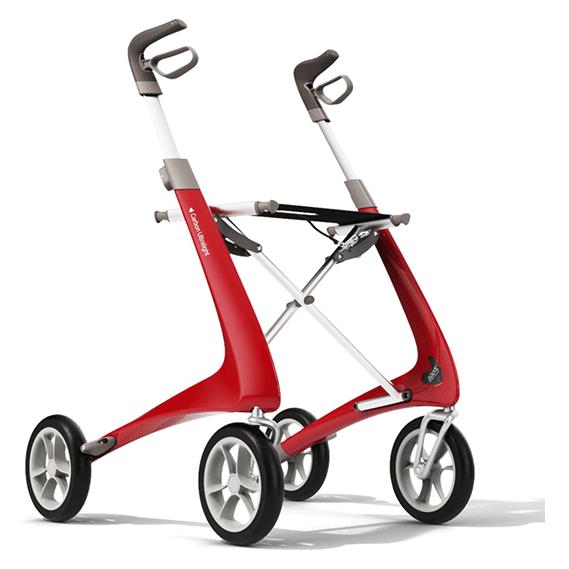 Russka Rollator Carbon Ultralight Erdbeerrot (11444512)