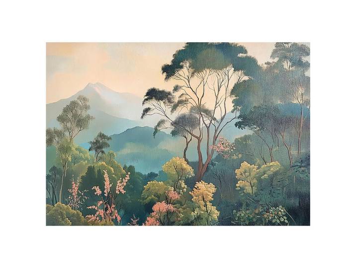 FOTOTAPETE Dschungel Natur Tapete Wohnzimmer Schlafzimmer 200x140