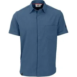 MAUL Herren Hemd Coesfeld II-1/2 Hemd Karo elas, Größe 64 in Blau 74