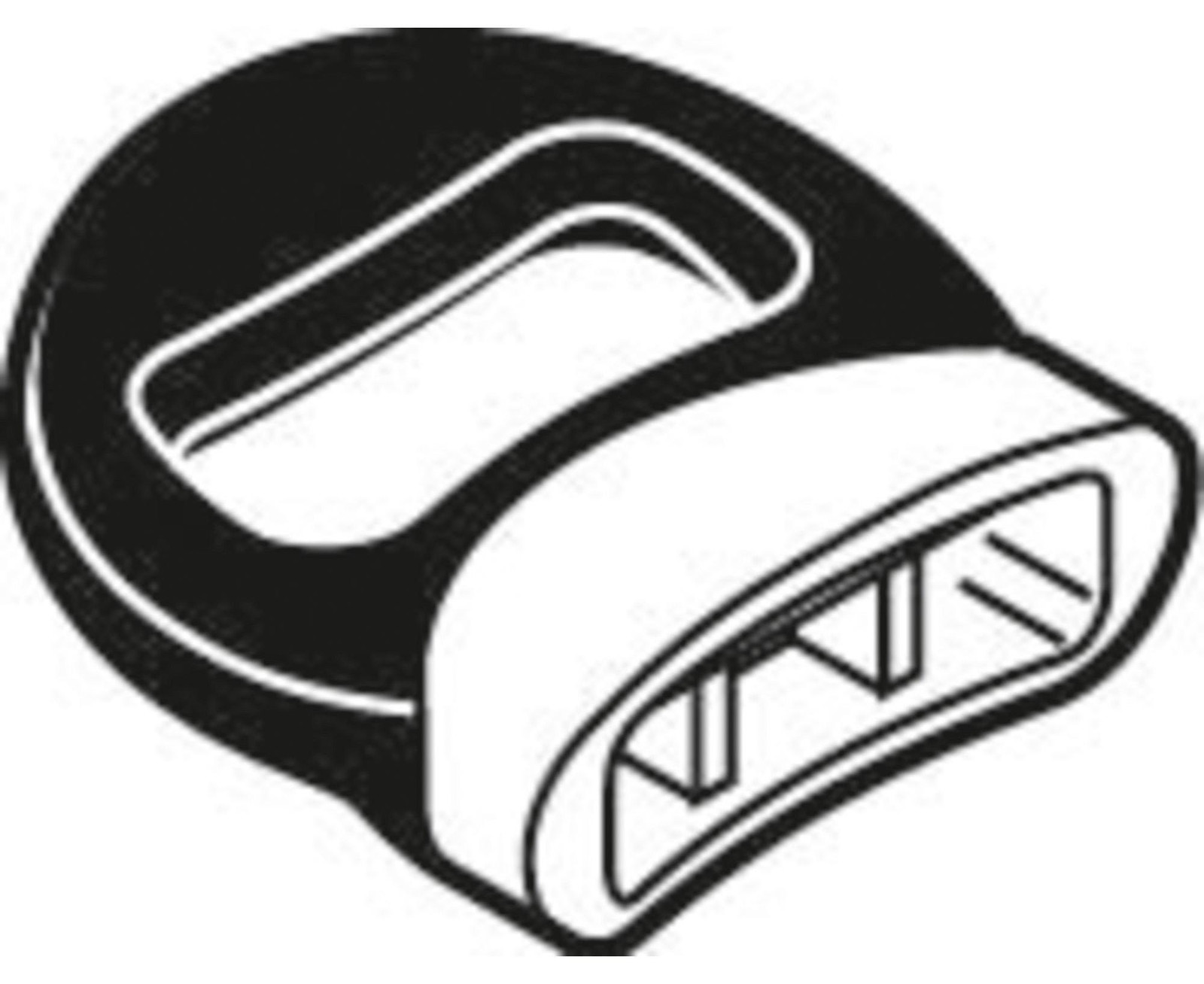 Silit Sicomatic handgreep voor pan, zwart, 18 cm