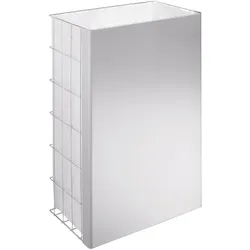 Abfallkorb groß mit Edelstahlfront 60 Liter