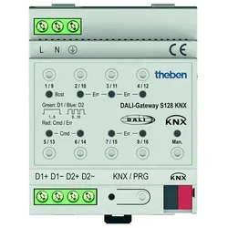 Theben Schnittstelle 2-Kanal DALI-Gateway S128KNX