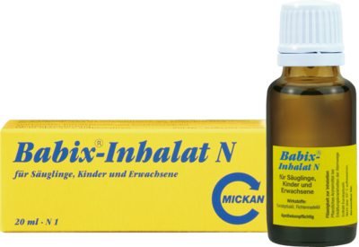 MICKAN Arzneimittel GmbH BABIX Inhalat N 20 ml 04459675