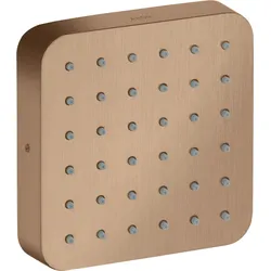 Hansgrohe AXOR Citterio E Brausemodul Unterputz softsquare Brushed Red Gold 120x120mm Rain Strahl verstellbar