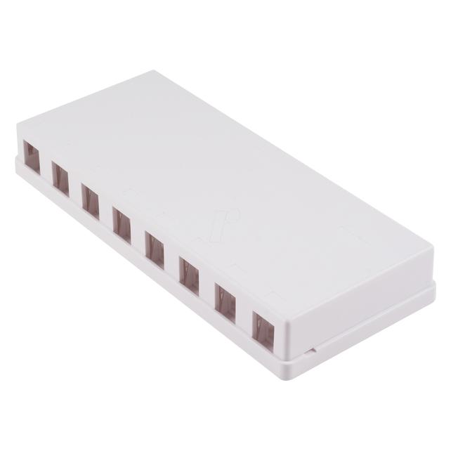 Shiverpeaks --Keystone Anschlussbox, 8-fach, weiss (BS08-10119) (BS08-10119)