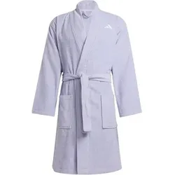 ADIDAS Herren Mantel Bademantel, Größe S in Silber Silber