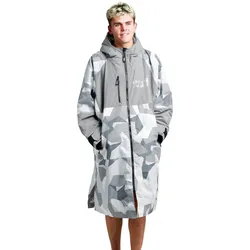 WHITE WATER HARD-SHELL ROBE 2027 artic camo/grey - M
