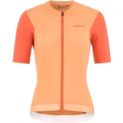 Craft, Damen, Velotrikot, Endur Training (L), Pink, Orange, L