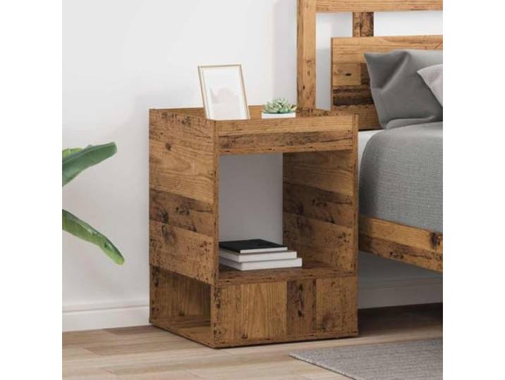 KPOUTRFG Beistelltisch 2 STK. Altholz 40 x 40 x 56 cm Holzwerkstoff 2 Stück, Altholz-Optik, Holzwerkstoff, 40x40x56 cm, Innenbereich, pflegeleicht