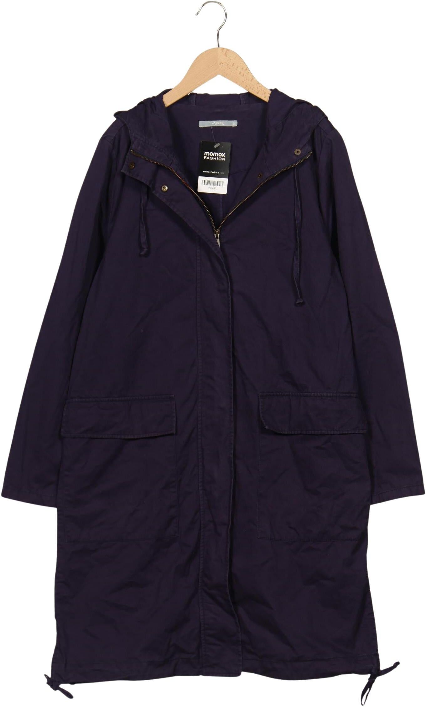 Maas Damen Mantel, Lila, Gr. EU 34, Baumwolle - Second Hand